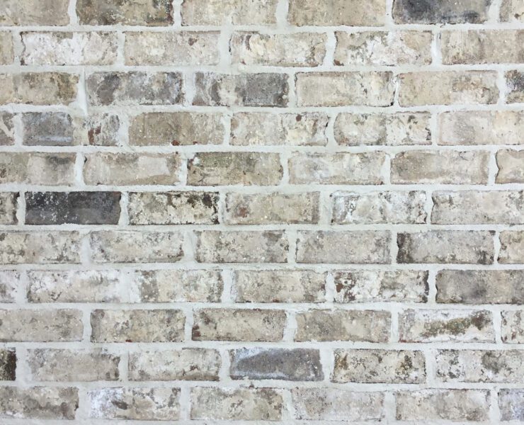 A brick coming in white, ivory and a light grey hues in this Cherokee Brick option