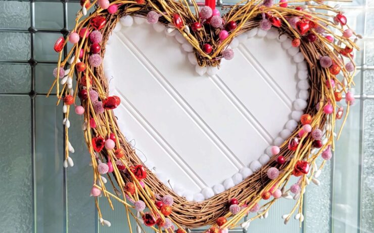 DIY Valentine's Day Wreath