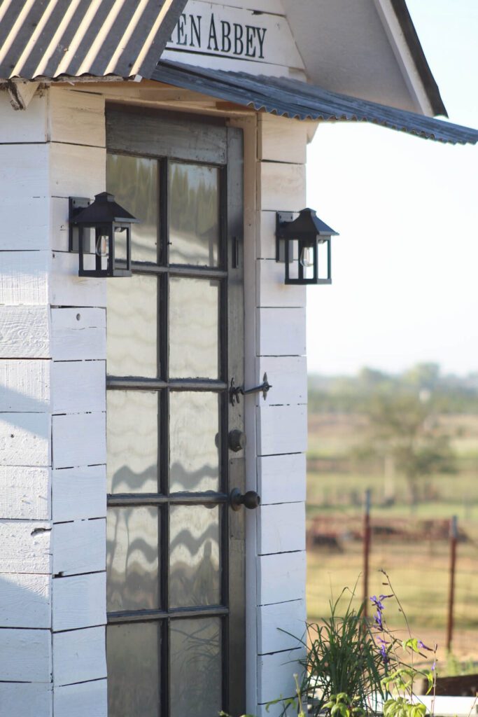 chicken coop exterior with curb appeal