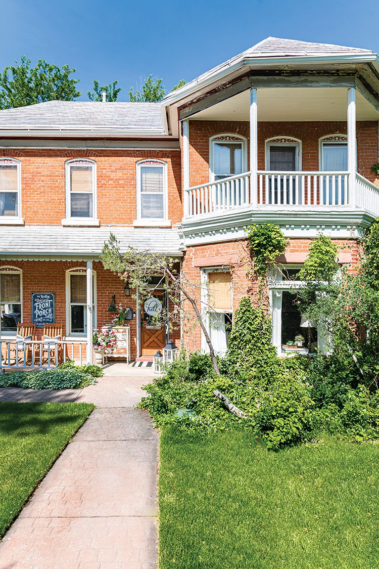 historic utah home exterior