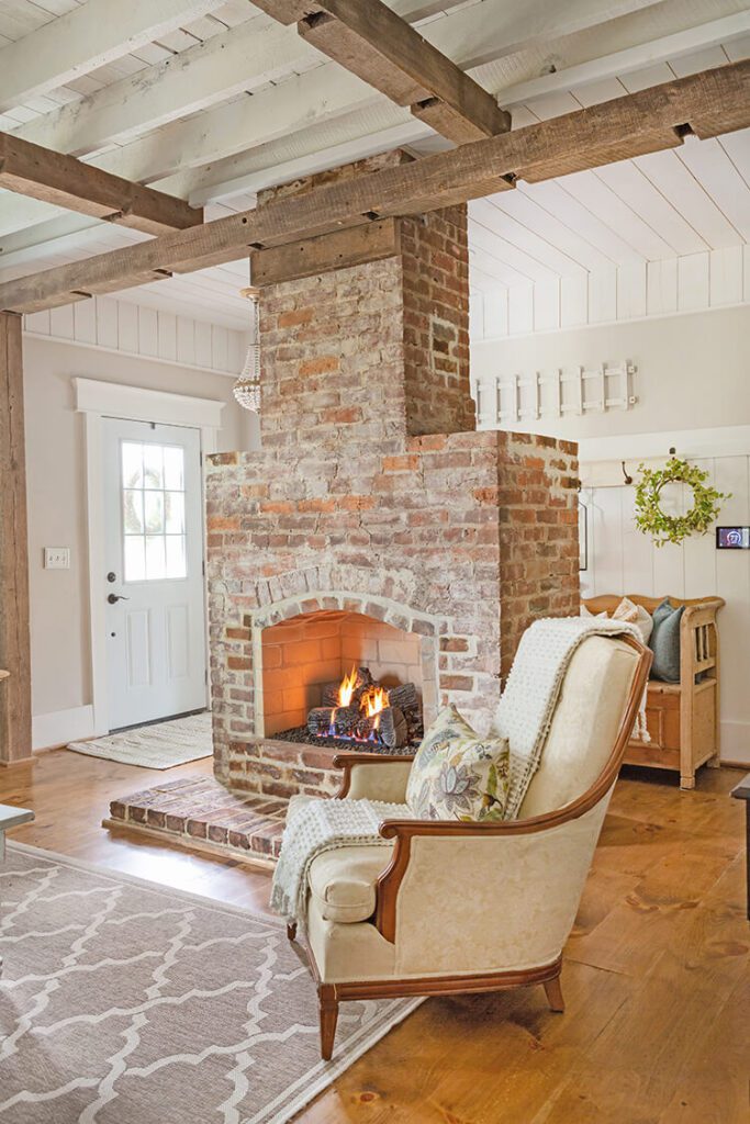 Old fireplace for architectural details to save