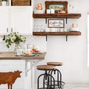 old architectural features in kitchen