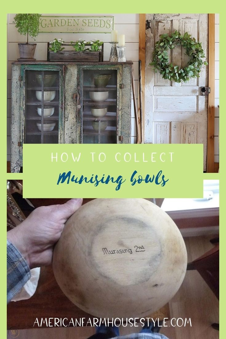 Collect Vintage Munising Bowls American Farmhouse Style