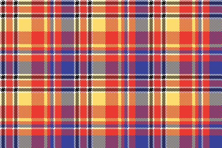 Madras plaid