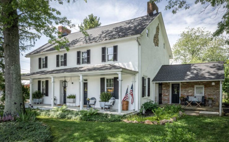 exterior of historic Pennsylvania home