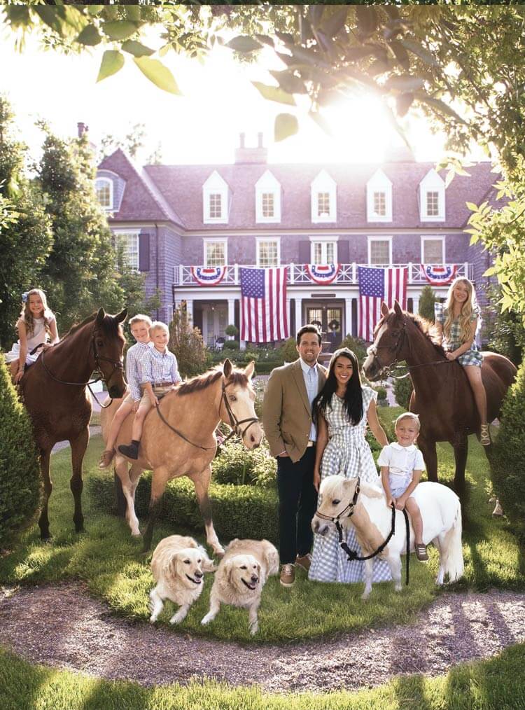 Cara and Tom of the Fox Group with family