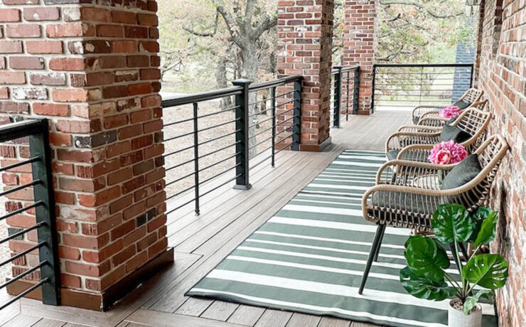 DIY outdoor decking