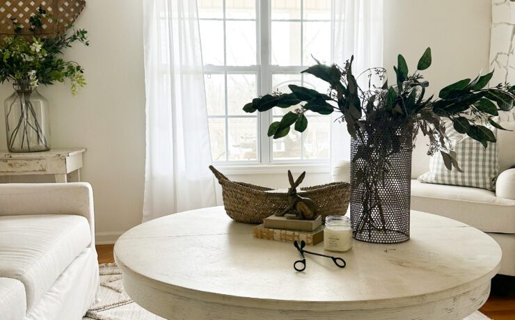 An Easy Curtain Rod Upcycle DIY