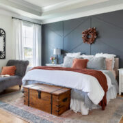 neutral color scheme in master bed room