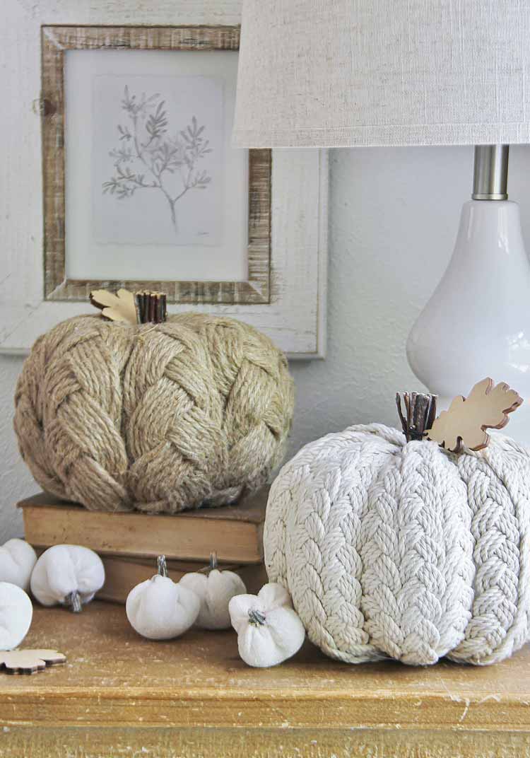 Fall Decor DIY: Wood Slice Branches - Thistlewood Farm