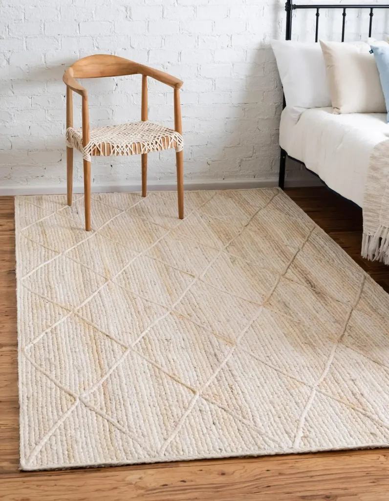 Jute coastal farmhouse rug from rugs.com