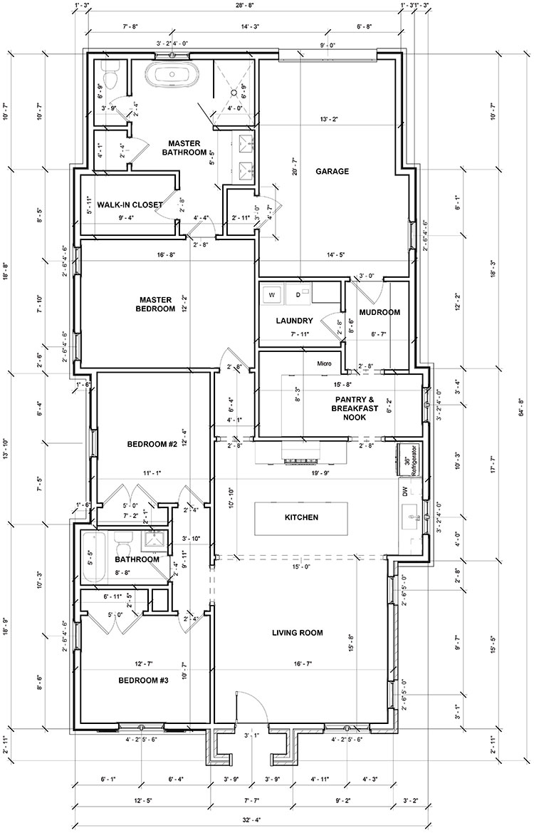 blueprint for Project House Austin