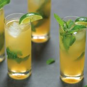 Green Tea Mojito Mocktails