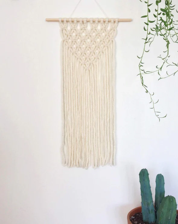macrame wall hanging